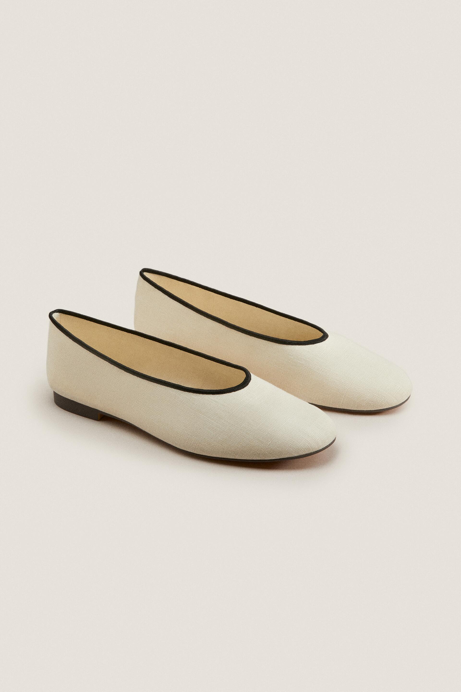

Балетки женские ZARA 177545 белые 35 RU (доставка из-за рубежа), 177545