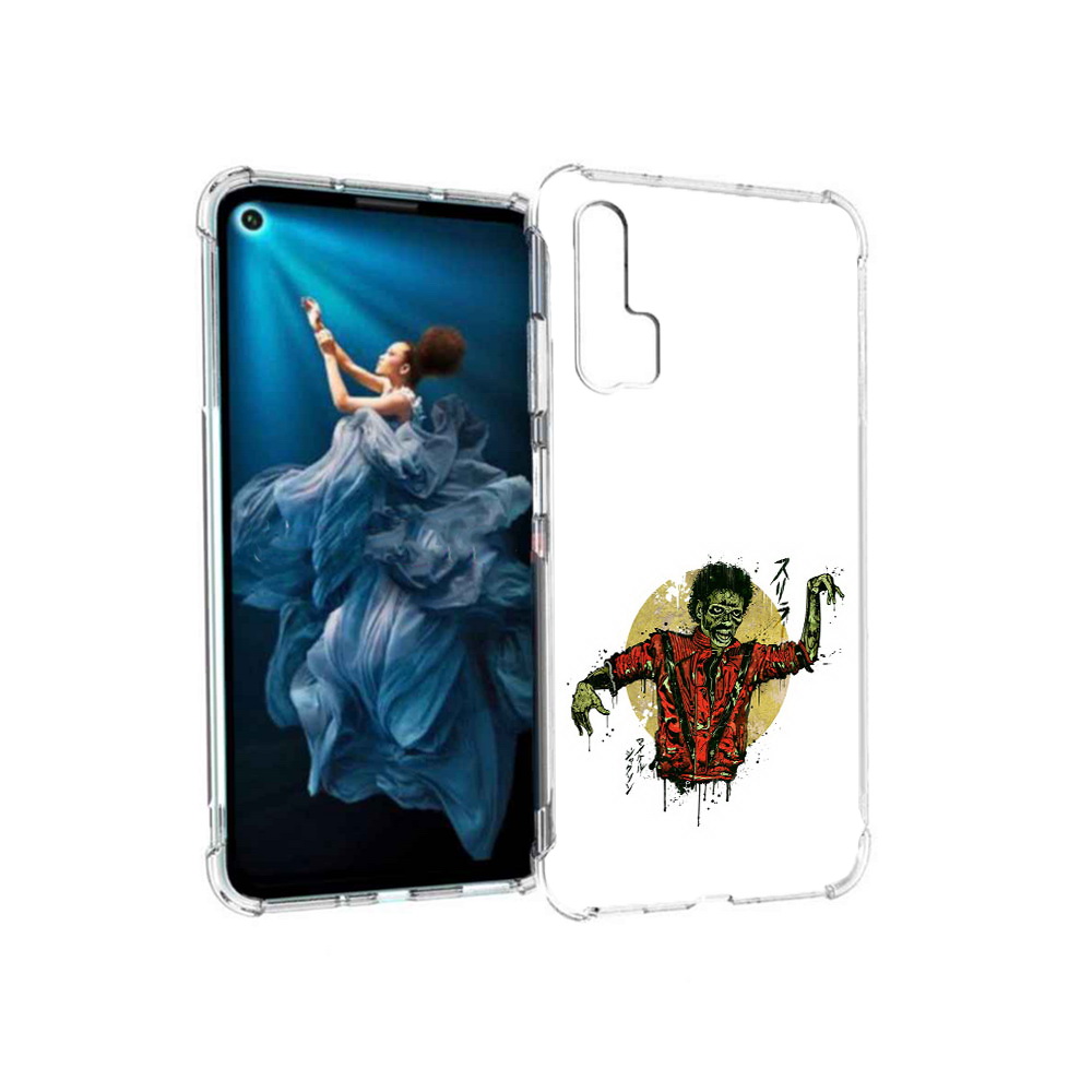 

Чехол MyPads Tocco для Honor 20 Pro Зомби (PT129185.18.89), Прозрачный, Tocco