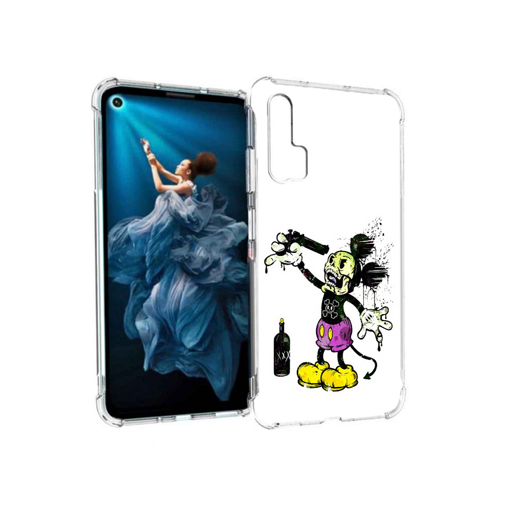 

Чехол MyPads Tocco для Honor 20 Pro Драг Микки (PT129185.18.73), Прозрачный, Tocco