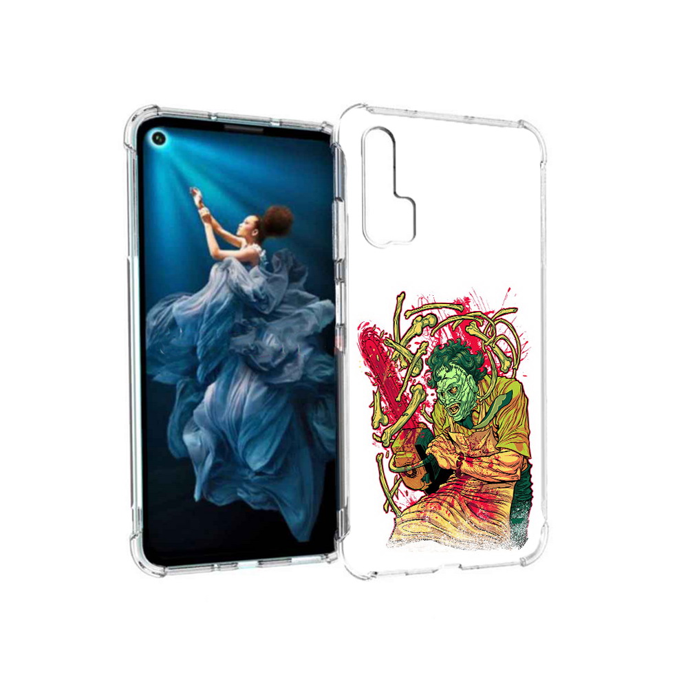 

Чехол MyPads Tocco для Honor 20 Pro яркий мясник (PT129185.18.711), Прозрачный, Tocco