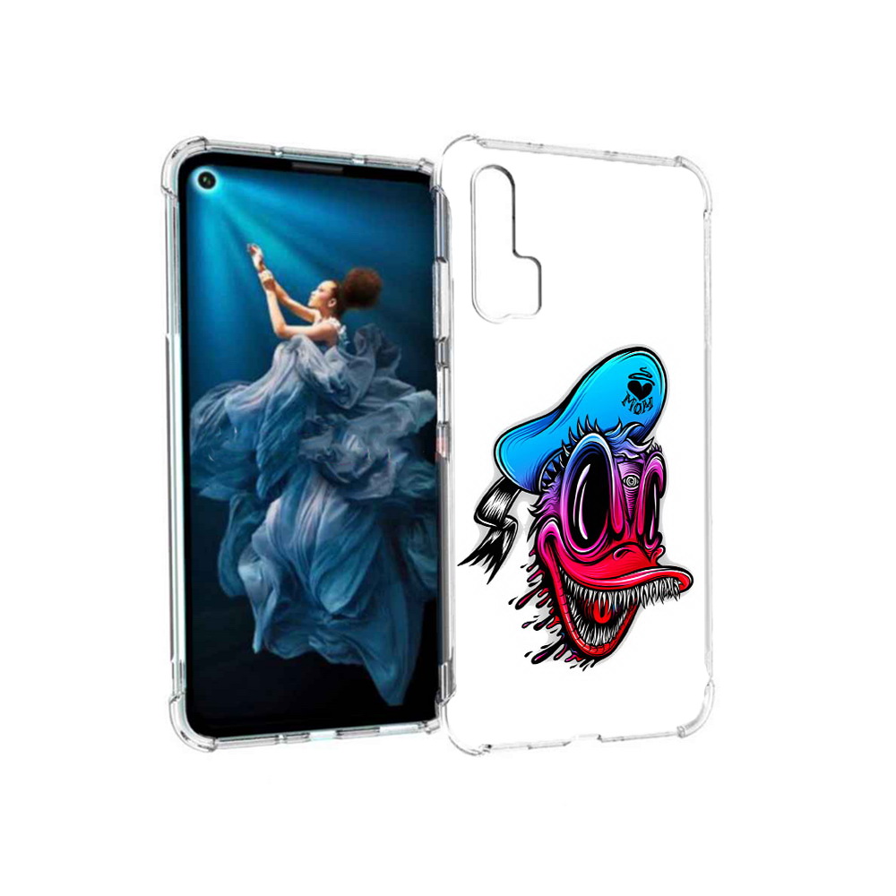 

Чехол MyPads Tocco для Honor 20 Pro Дональд (PT129185.18.71), Прозрачный, Tocco