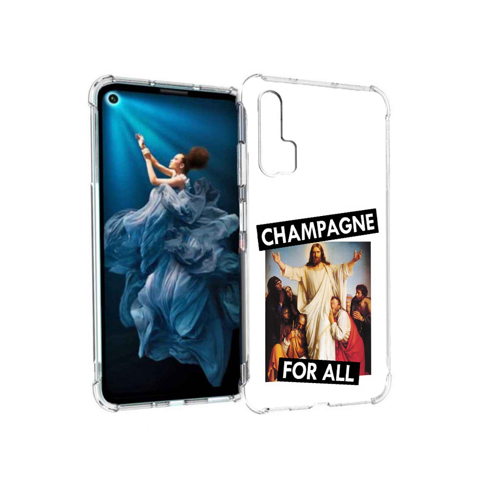 

Чехол MyPads Tocco для Honor 20 Pro шампанское (PT129185.18.697), Прозрачный, Tocco
