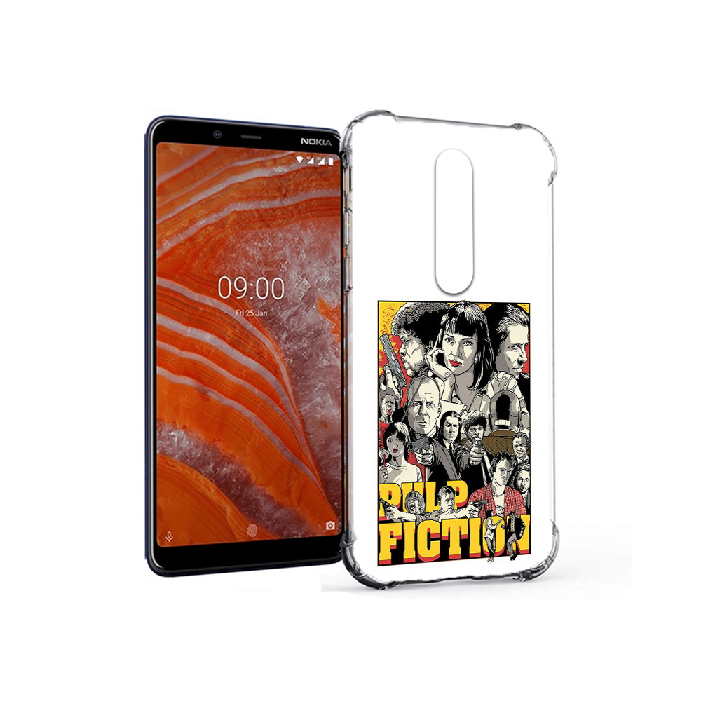 Чехол MyPads Tocco для Nokia 3.1 Plus комикс картинка (PT121397.96.390)