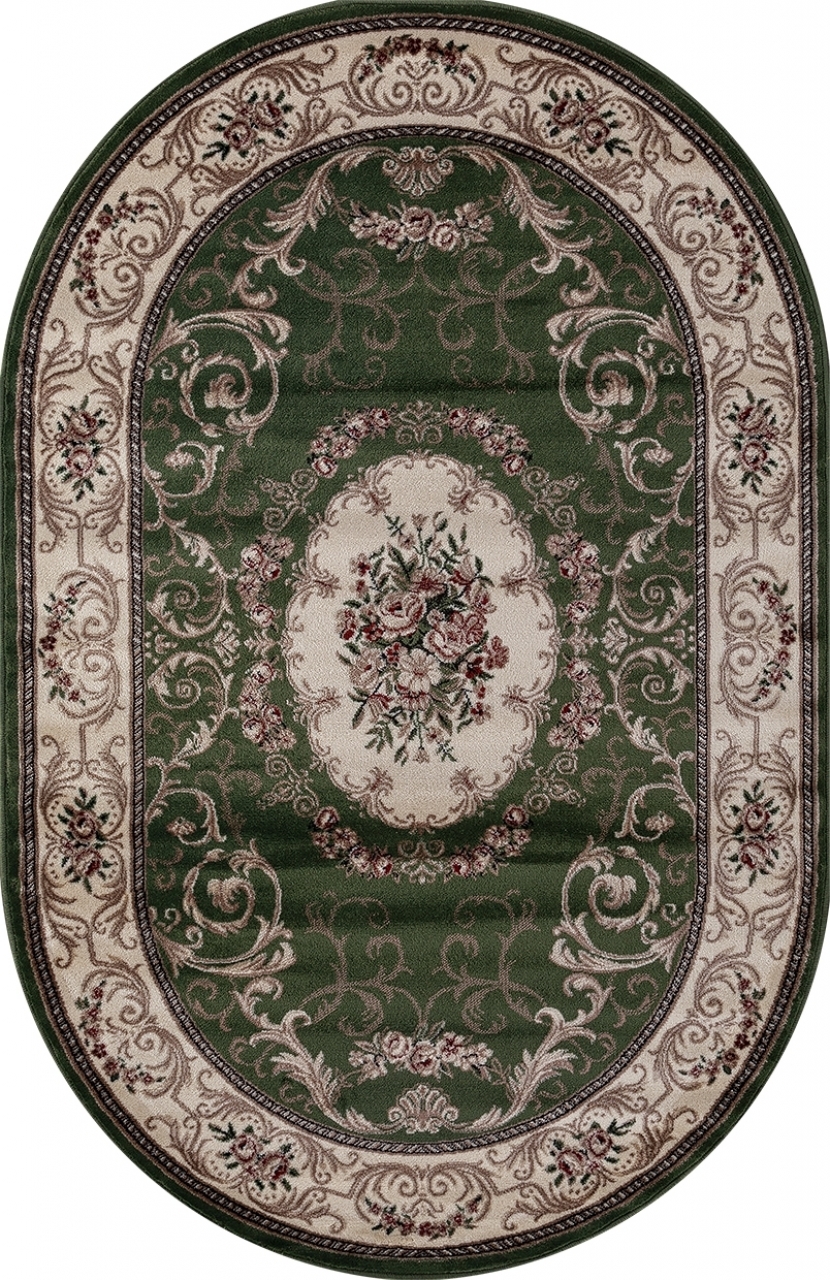 

Ковер российский AkTs 200x300 см зеленый, D066-CO