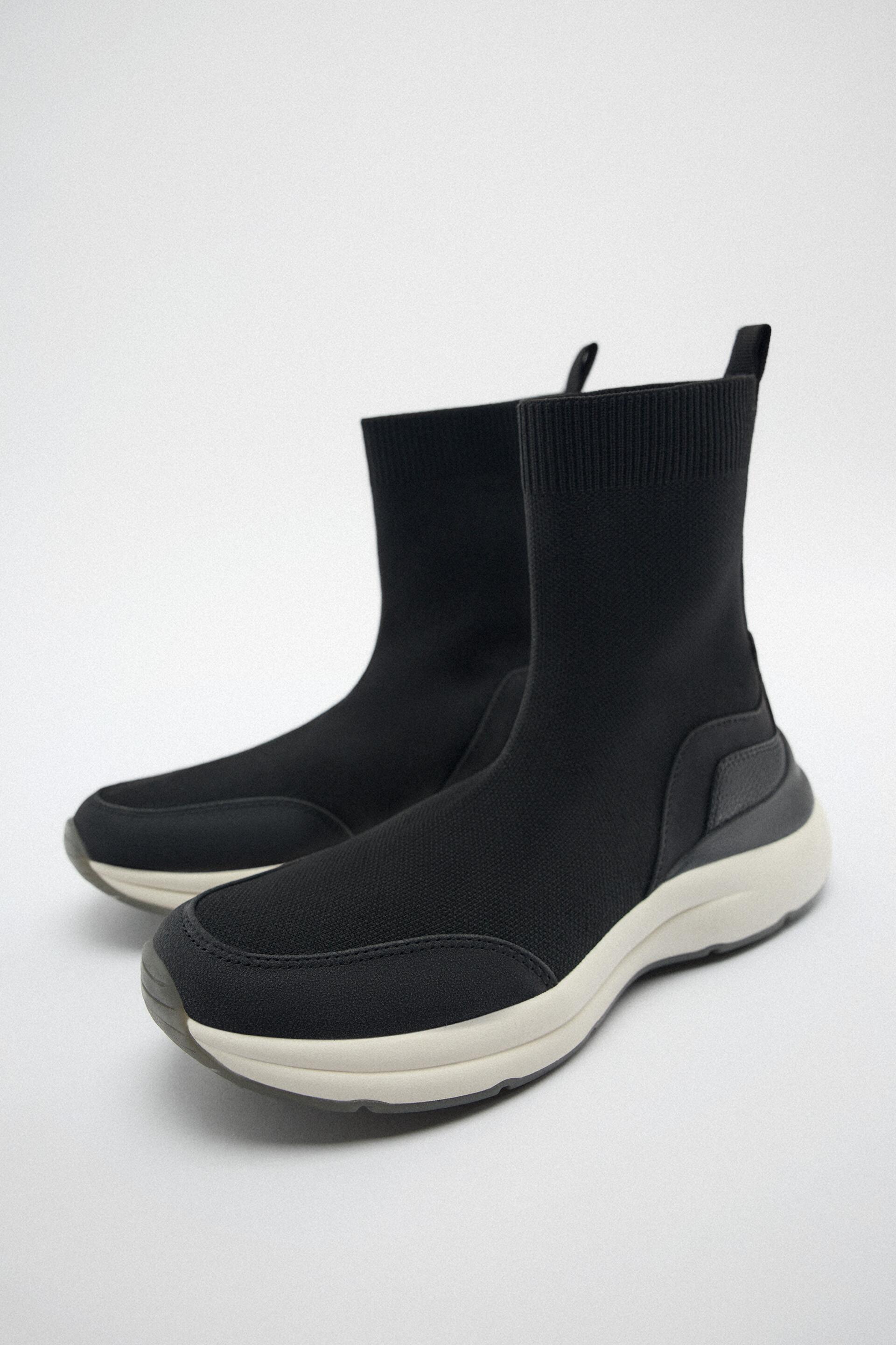 

Кроссовки женские ZARA 187214 черные 41 RU (доставка из-за рубежа), 187214