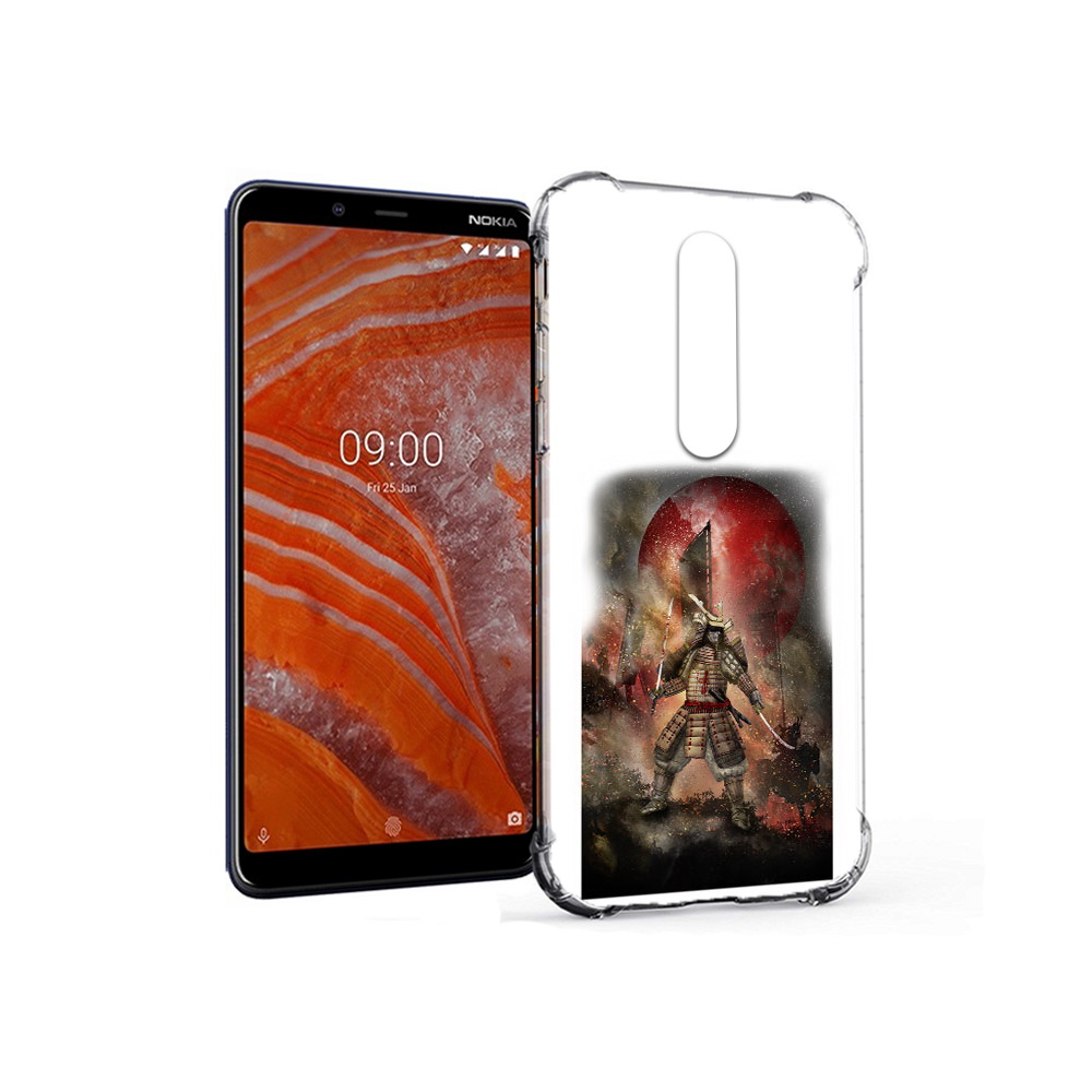 

Чехол MyPads Tocco для Nokia 3.1 Plus китайскийвоин (PT121397.96.388), Прозрачный, Tocco