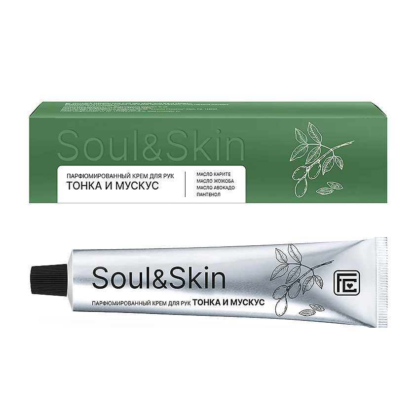 Крем для рук Family Cosmetics Soul&Skin Тонка и мускус 65 мл