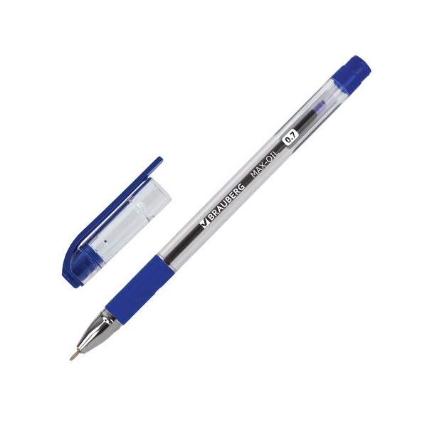 

Ручка шариковая масляная с грипом BRAUBERG Max-Oil 36 шт
