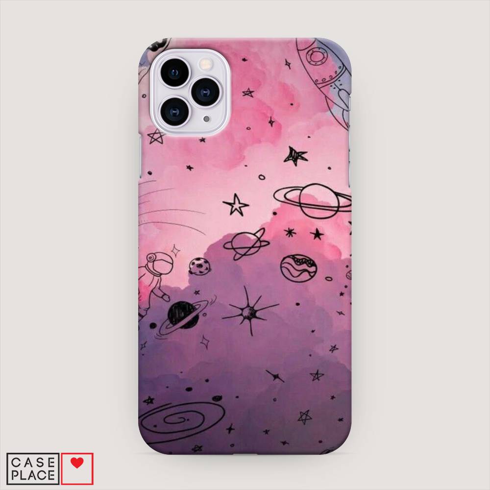 

Пластиковый чехол "Радуга планет 3" на Apple iPhone 11 Pro, 12320-3