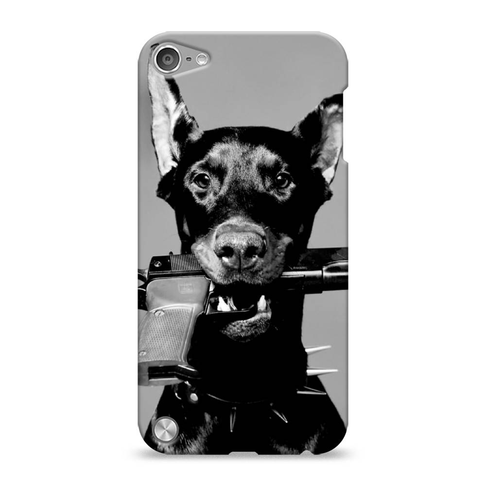 

Пластиковый чехол "Доберман" на Apple iPod Touch, Доберман
