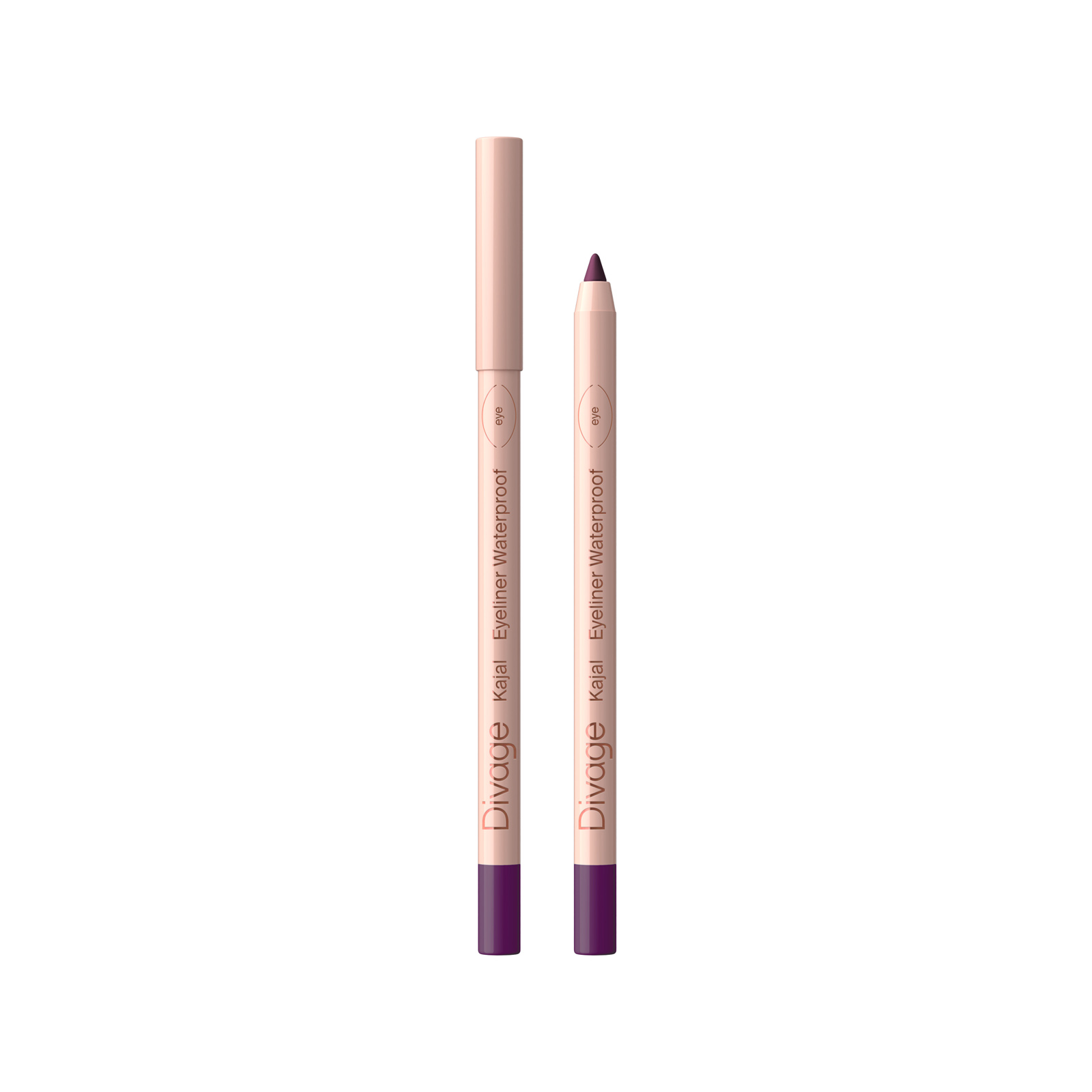 Карандаш для глаз DIVAGE Kajal Waterproof Eyeliner фиолетовый 1,1 г