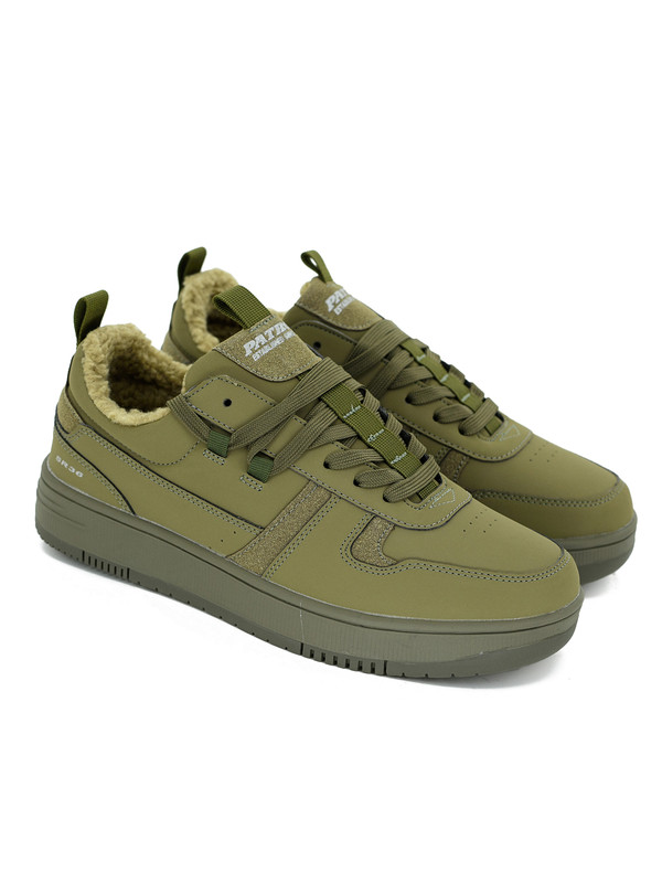 

Кеды мужские Patrol 432-514PIM-25w-01-2-7 хаки 40 RU, 432-514PIM-25w-01-2-7