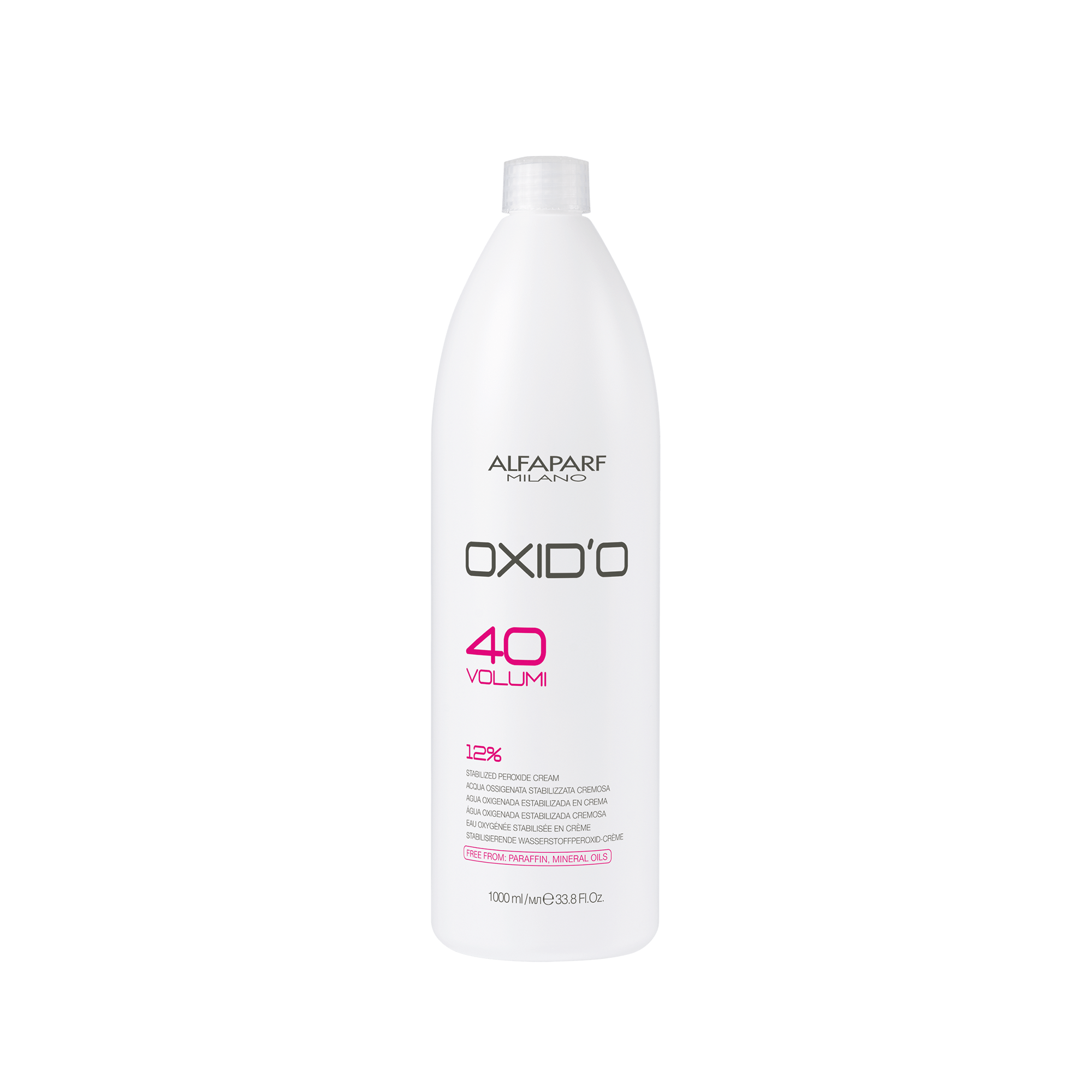 

Крем-окислитель AlfaParf 12 % (40 vol) серия OXID`O, 1000 мл