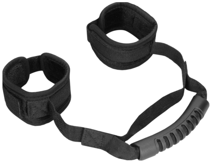 фото Наручники shots media bv v v adjustable handcuffs with handle черные