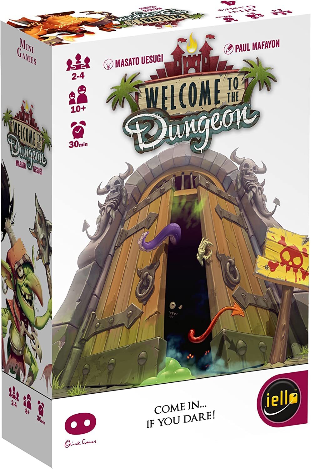 Настольная игра IELLO Welcome to the Dungeon Прогулки в подземелье на английском языке