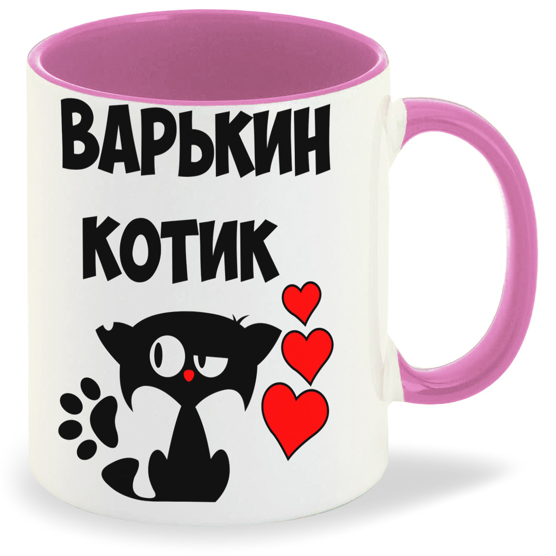 

Кружка CoolPodarok Варькин котик, Варькин котик