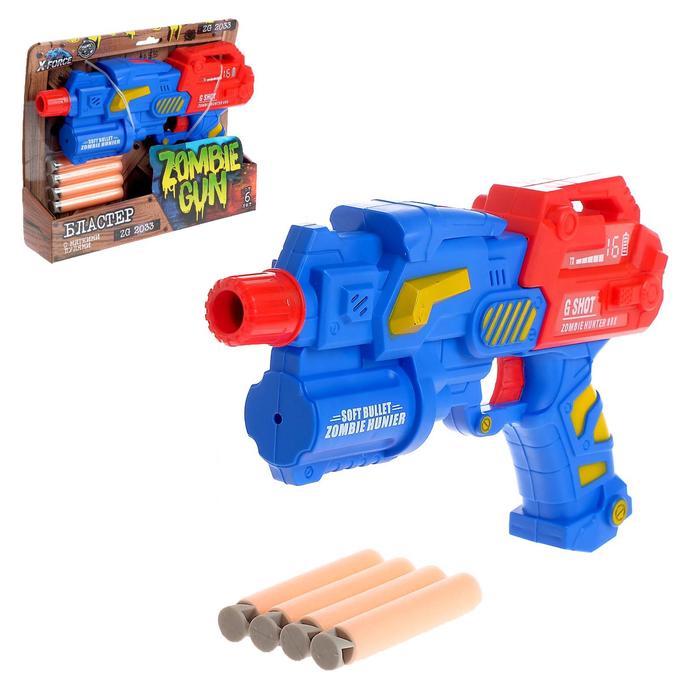 фото Бластер zombie gun-16 woow toys