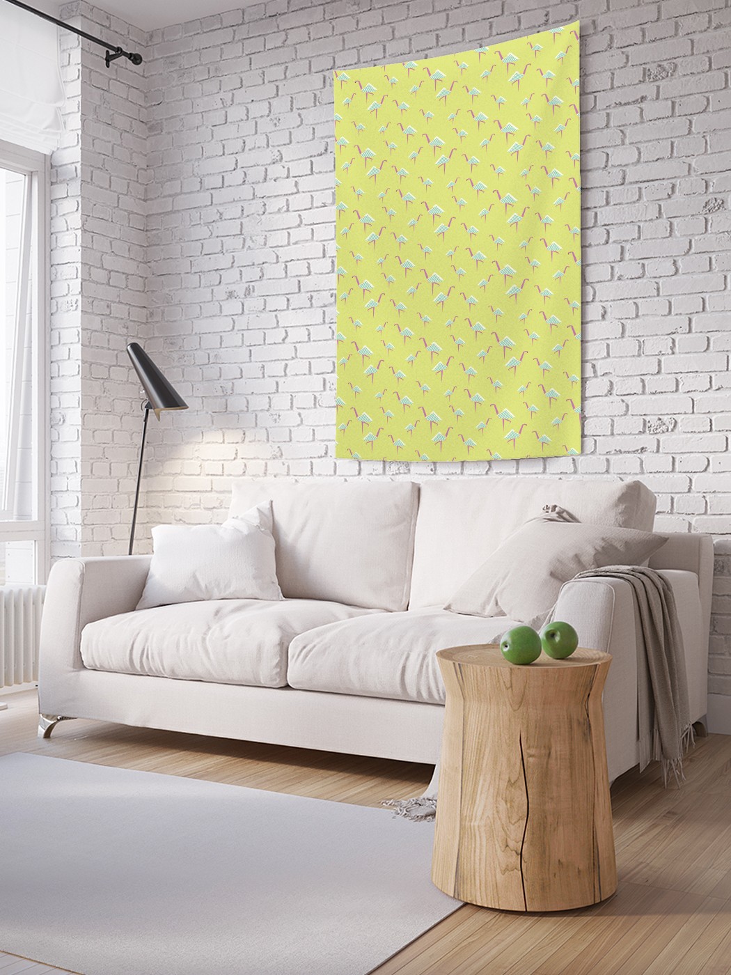 

Вертикальное фотопанно на стену JoyArty Страус оригами 150x200 см, Страус оригами