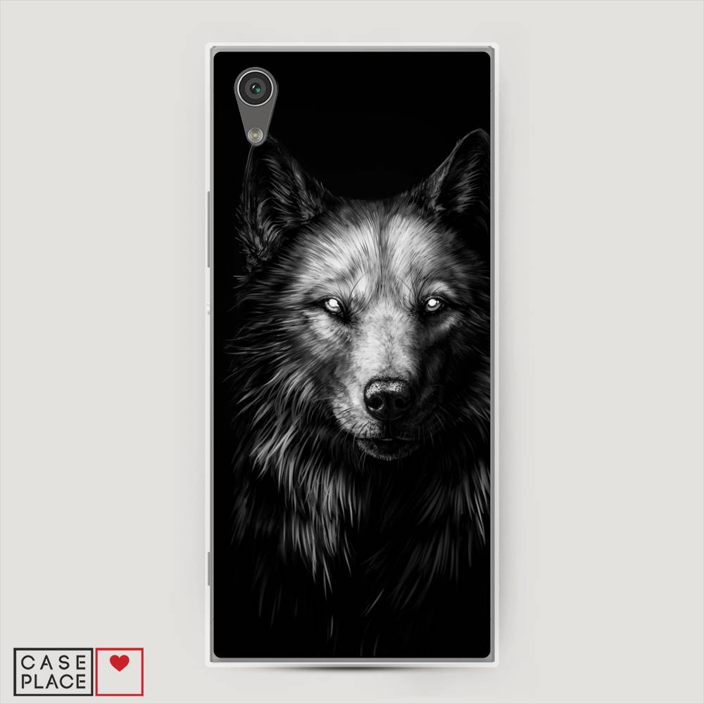 

Чехол Awog на Sony Xperia L1 "Волк черно белый", Разноцветный, 52550-1