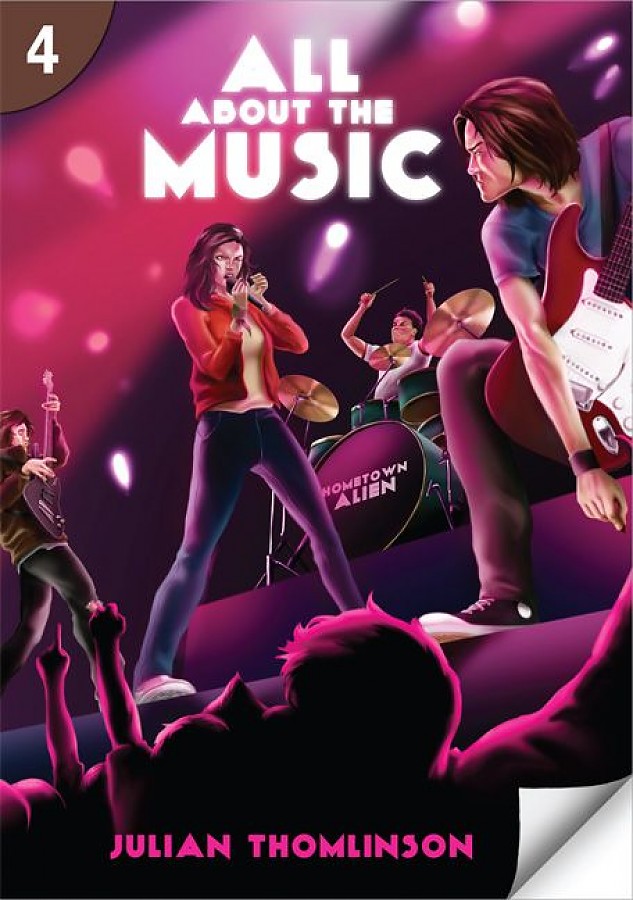 

Page Turners Level 4: All About the Music, Книги