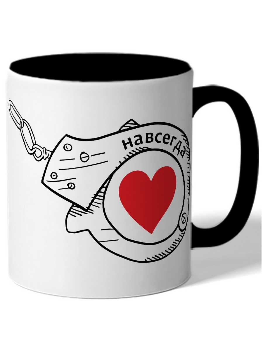 фото Кружка drabs навсегда наручник с сердечком
