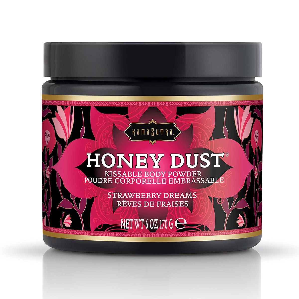 фото Пудра для тела kama sutra honey dust body powder клубника 170 г