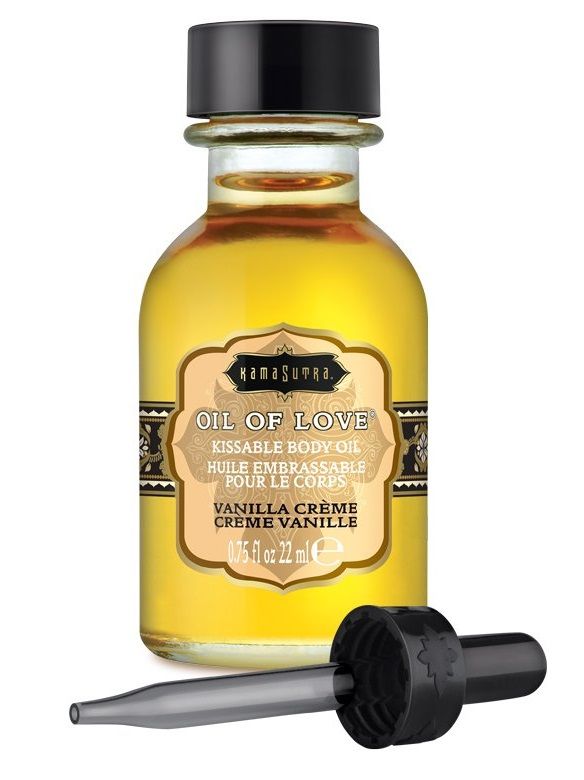 фото Масло для ласк kama sutra oil of love vanilla creme ваниль 22 мл