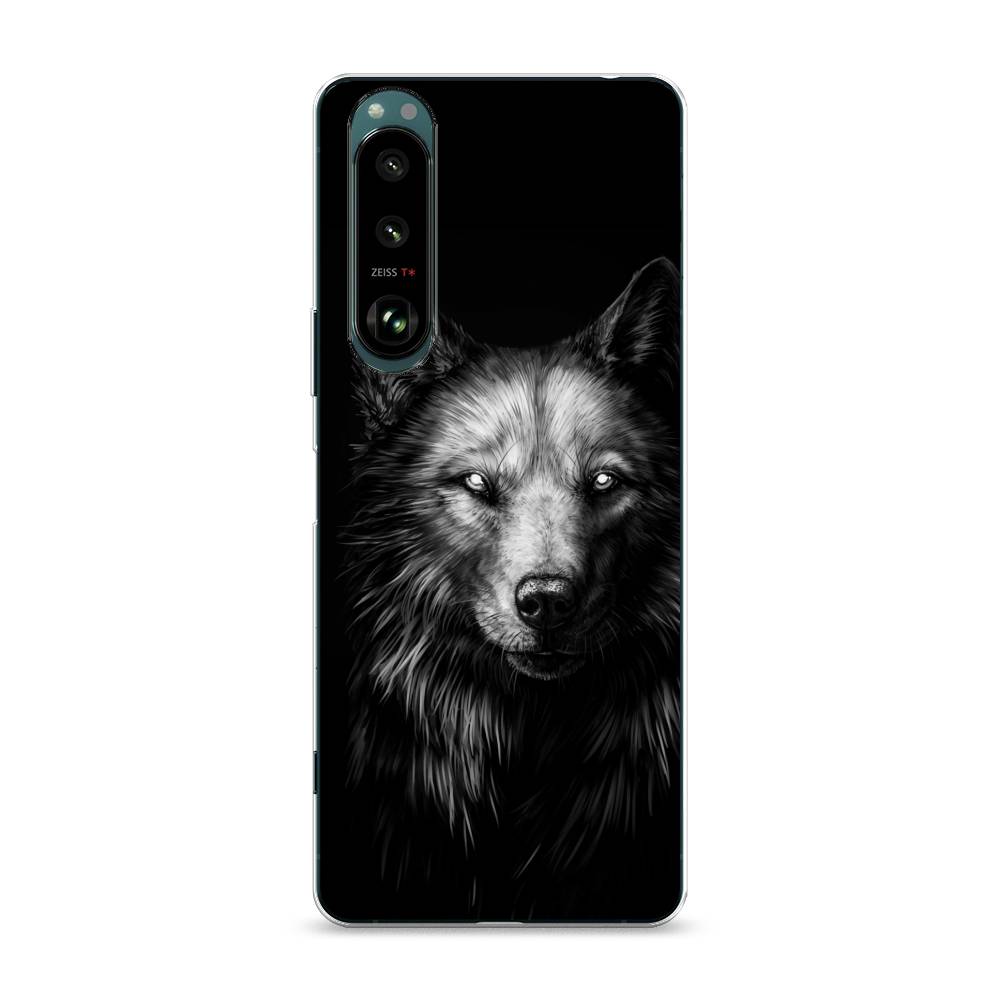 

Чехол Awog на Sony Xperia 1 III "Волк черно белый", Разноцветный, 54850-1