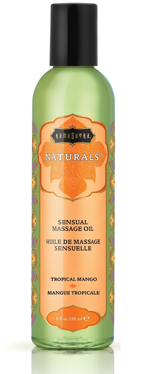 Массажное масло Kama Sutra Naturals Tropical Mango манго 236 мл