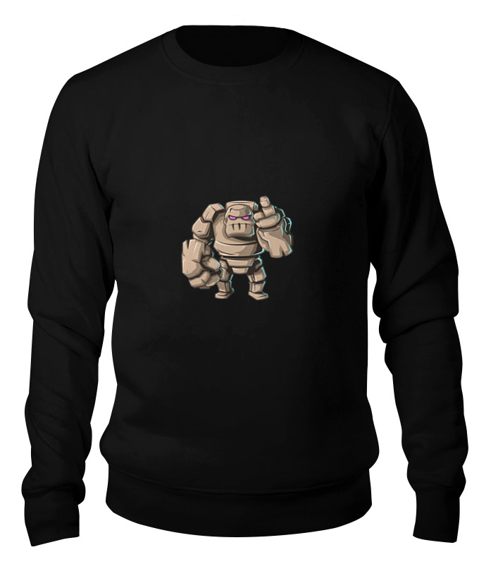 

Свитшот унисекс Printio Golem черный L, Golem
