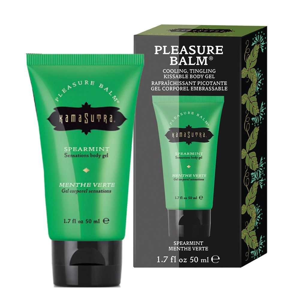 фото Возбуждающий бальзам для тела kama sutra pleasure balm spearmint 50 мл