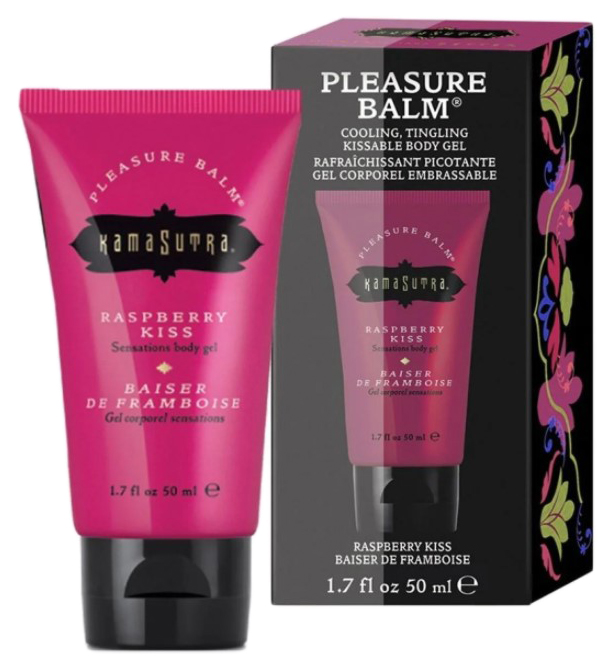 фото Возбуждающий бальзам для тела kama sutra pleasure balm raspberry kiss 50 мл