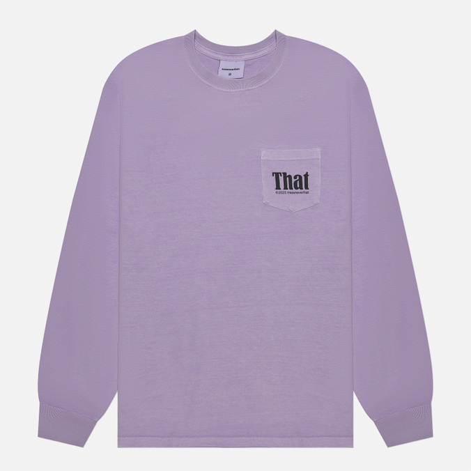 

Мужской лонгслив thisisneverthat That Pocket фиолетовый, Размер S, That Pocket
