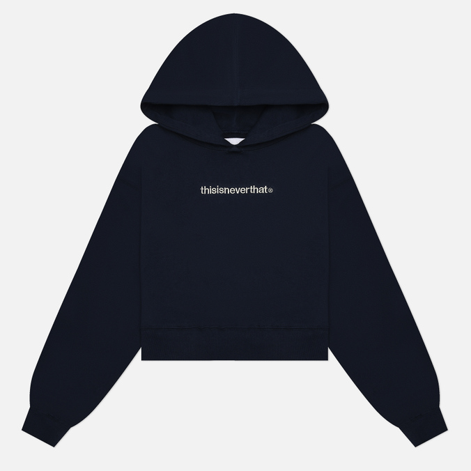 Женская толстовка thisisneverthat T-Logo Hoodie синий, Размер M