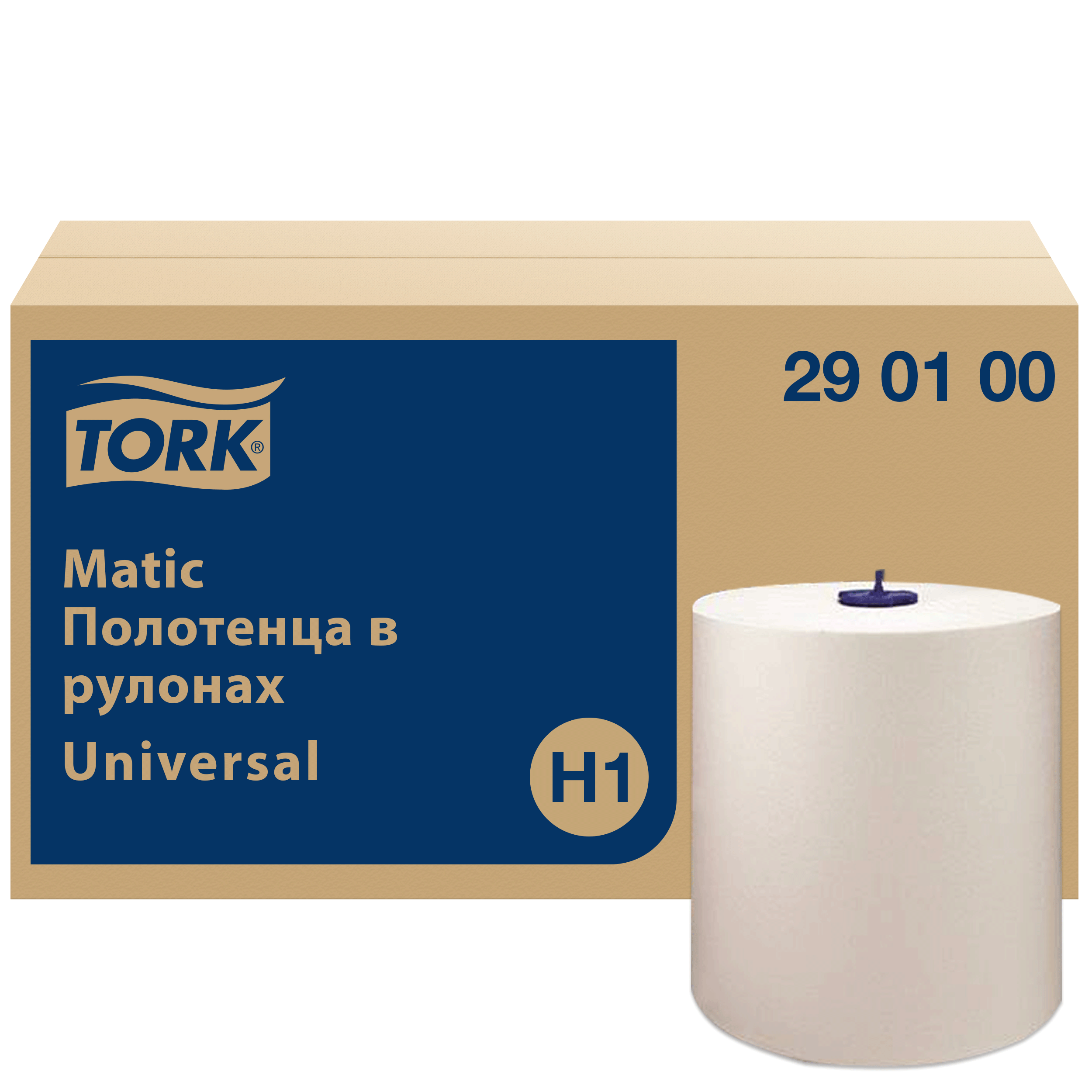 фото Полотенца в рулонах tork matic® universal н1 280м 6 рулонов в упаковке