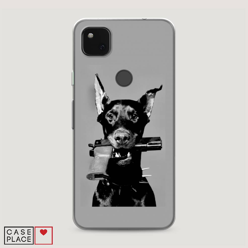 

Чехол Awog "Доберман" для Google Pixel 4A