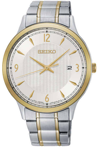 

Наручные часы мужские Seiko SGEH82P1 золотистые/серебристые, SGEH82P1