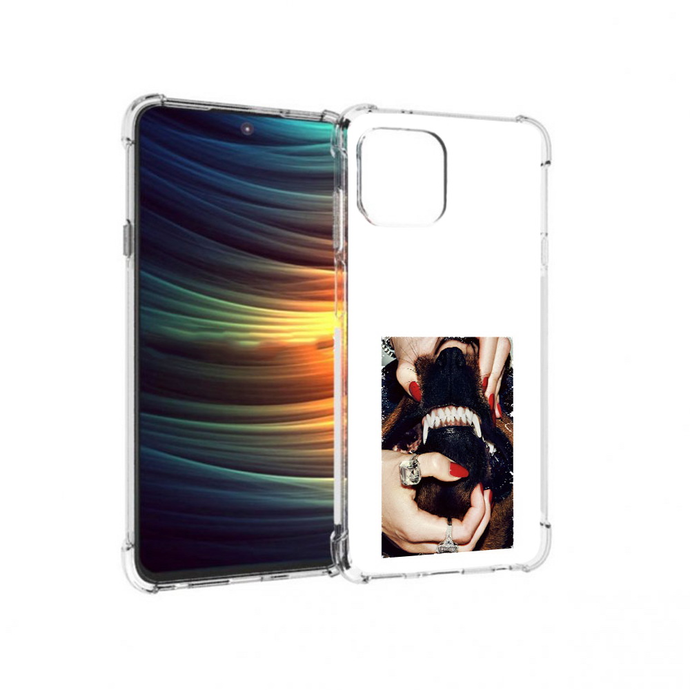 

Чехол MyPads Tocco для Motorola 20 Lite маникюр (PT227073.348.457), Прозрачный, Tocco