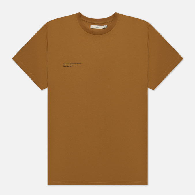 Мужская футболка PANGAIA 365 Seasonal коричневый, Размер L