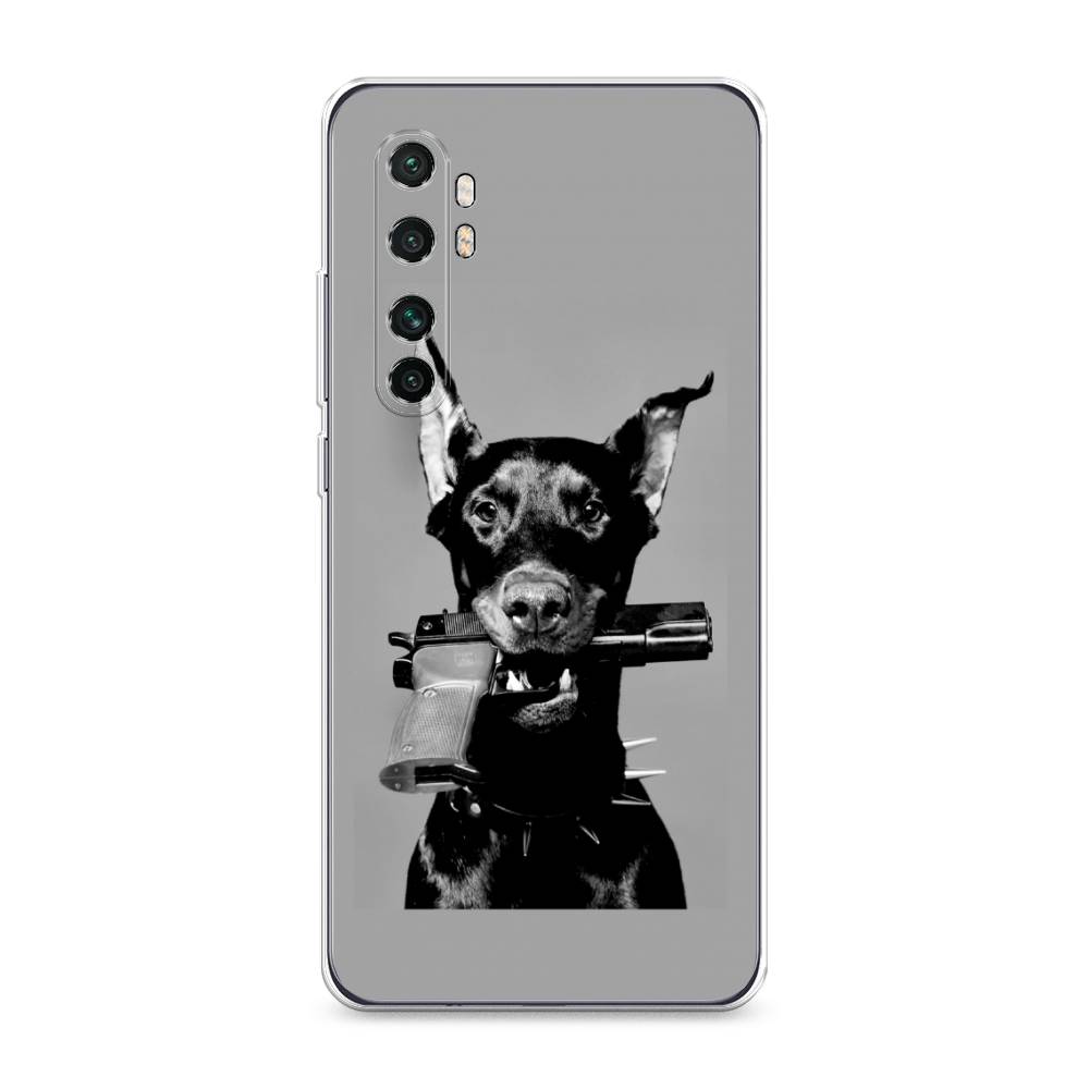 

Чехол Awog "Доберман" для Xiaomi Mi Note 10 lite