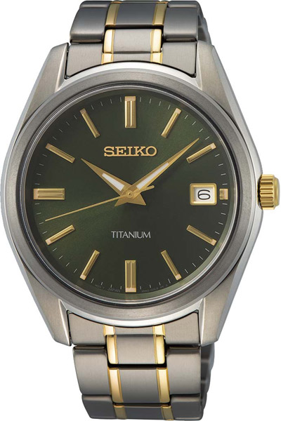 фото Наручные часы мужские seiko sur377p1 серые