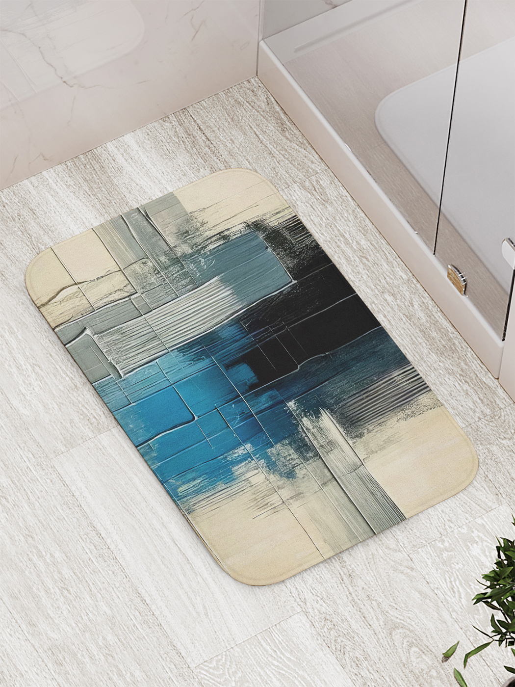 

Коврик для ванной и туалета мягкий JoyArty "Сочетание оттенков", bath_sd2760