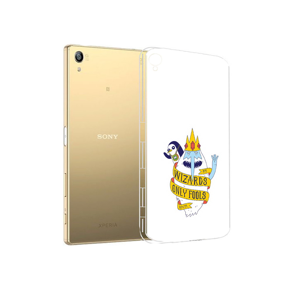 

Чехол MyPads Tocco для Sony Xperia Z5 Premium время приключений снежный король, Прозрачный, Tocco