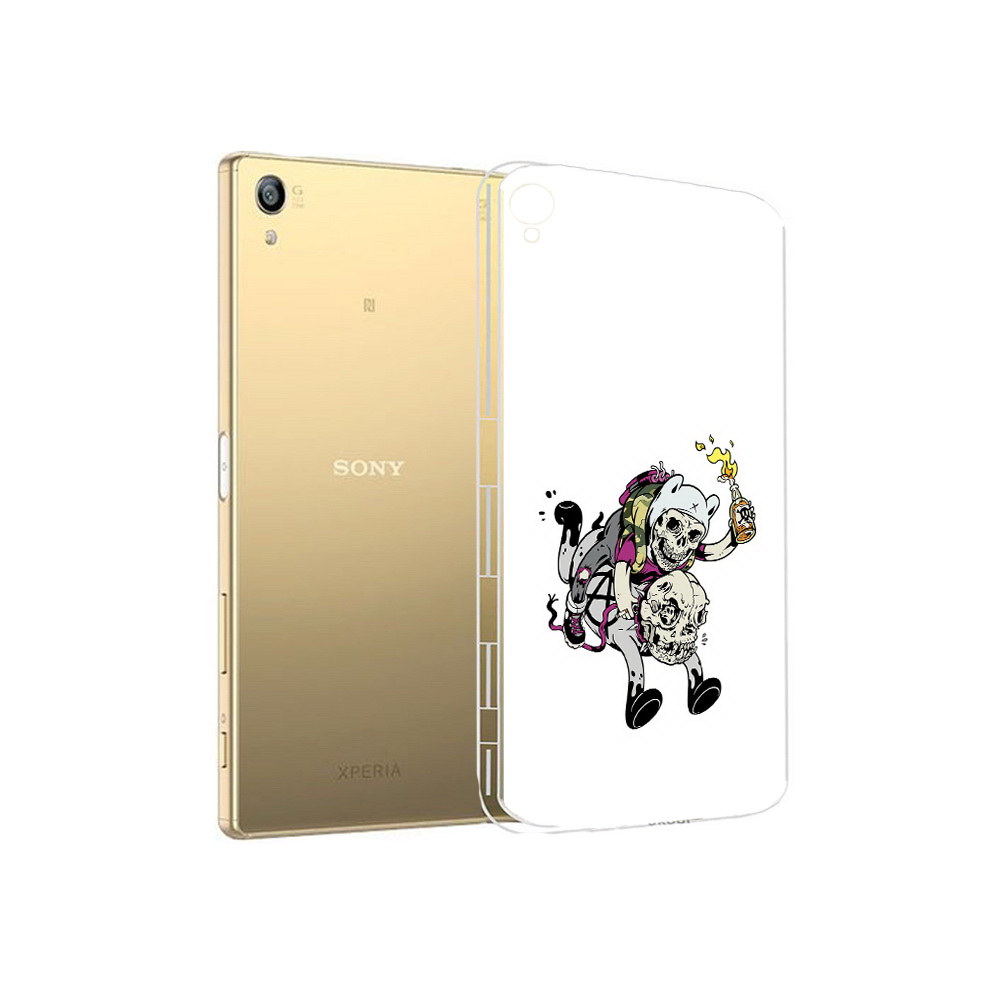 

Чехол MyPads Tocco для Sony Xperia Z5 Premium время приключений скелеты (PT23243.222.277), Прозрачный, Tocco