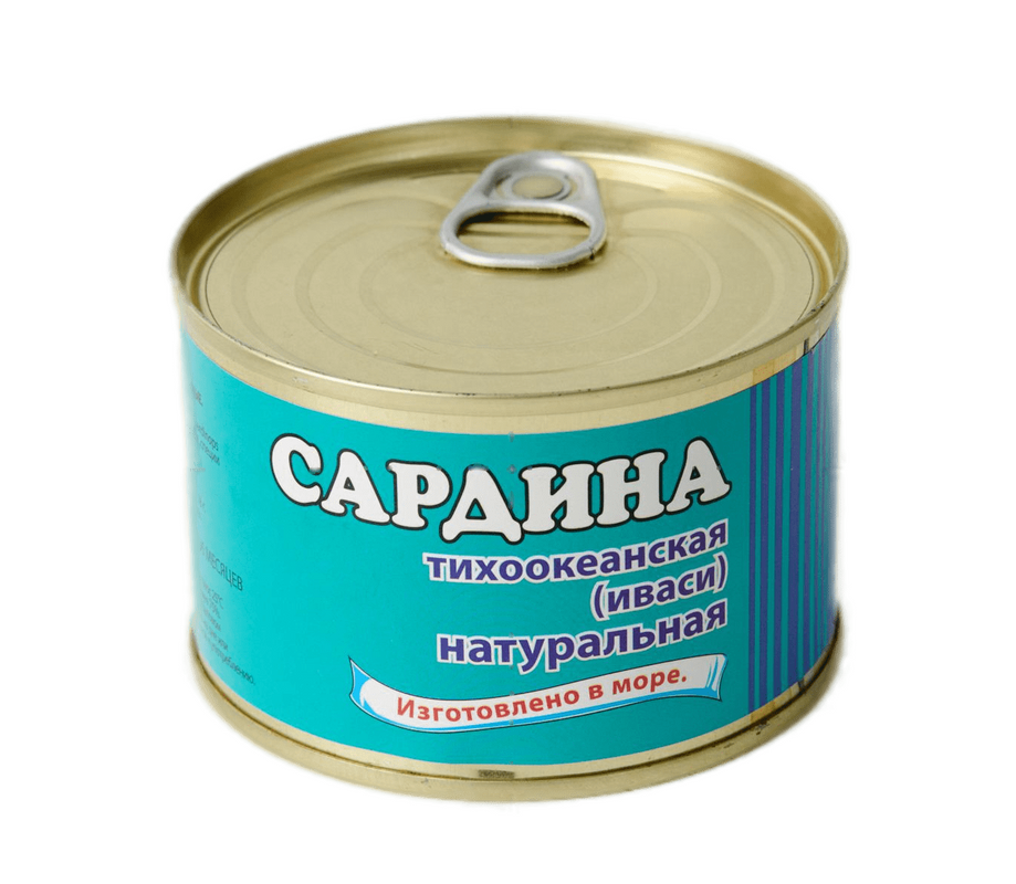 

Сардина тихоокеанская Дефриз (иваси) натуральная, 245 г, Сардина тихоокеанская (иваси)