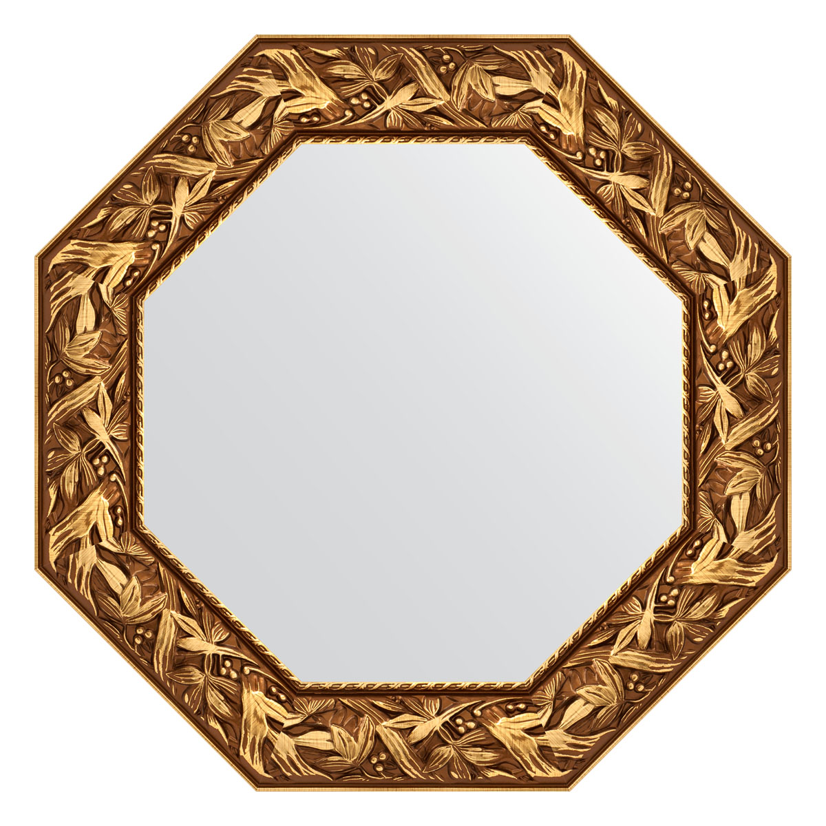 

Зеркало в раме 69x69см Evoform BY 3830 византия золото, Золотистый, BY 3830