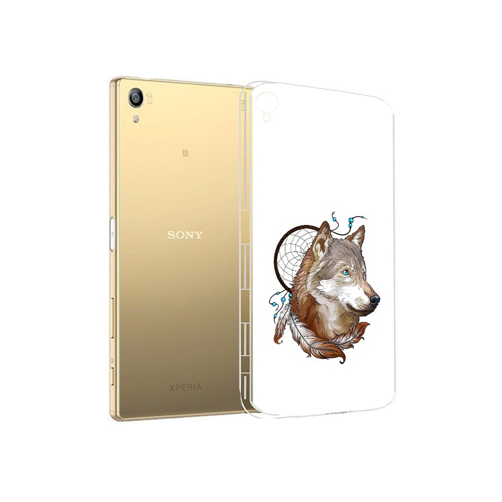 Чехол MyPads Tocco для Sony Xperia Z5 Premium волк и ловец снов (PT23243.222.269)