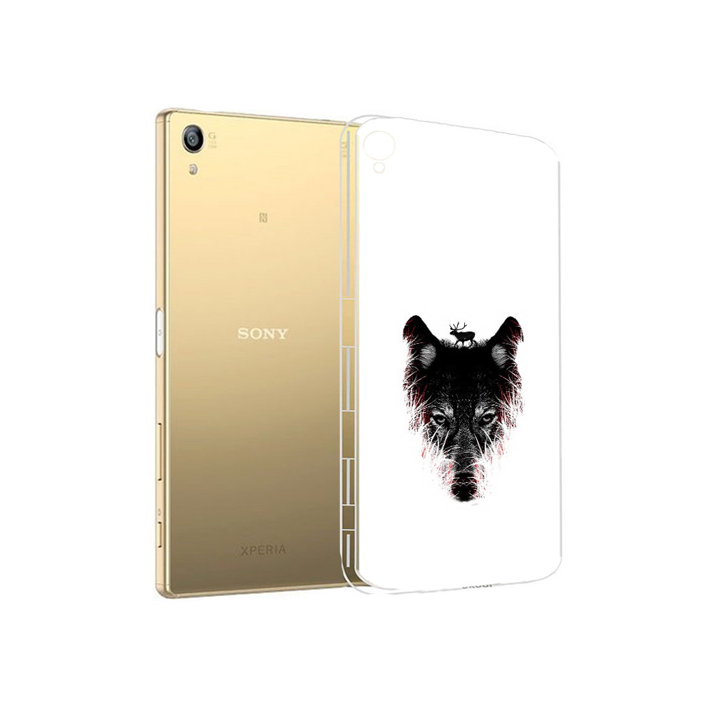 

Чехол MyPads Tocco для Sony Xperia Z5 Premium волк в траве (PT23243.222.267), Прозрачный, Tocco