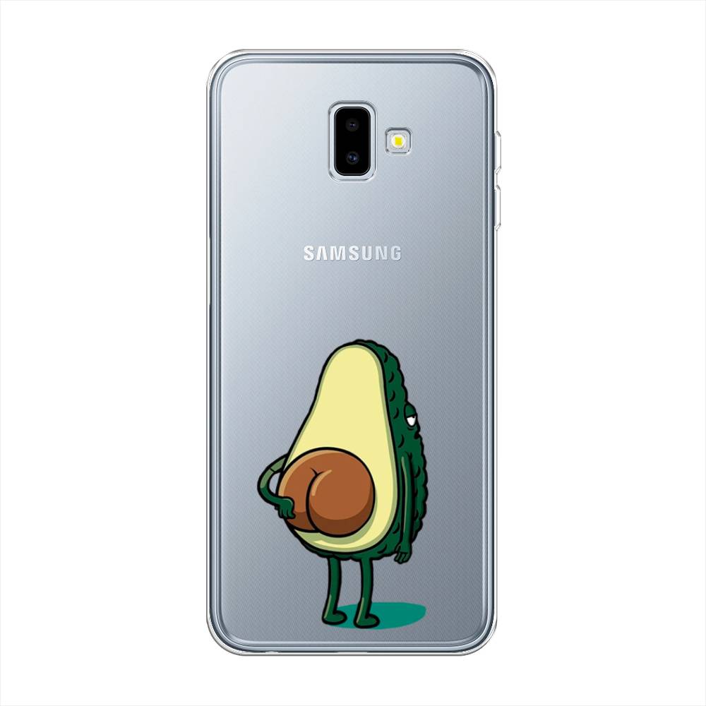 

Чехол Awog на Samsung Galaxy J6 Plus 2018 "Попа авокадо", Разноцветный, 26950-10