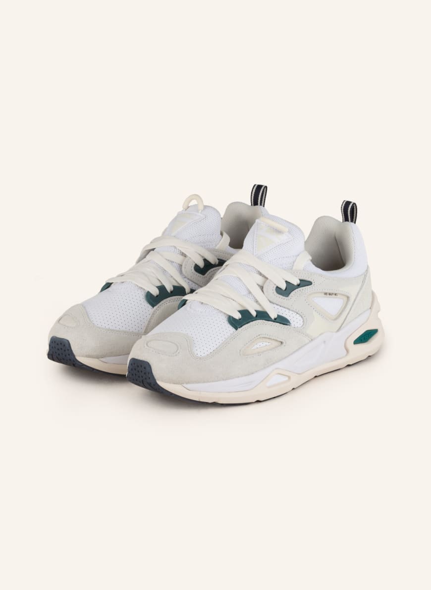 

Кроссовки мужские PUMA 1001303536 белые 46 RU (доставка из-за рубежа), 1001303536